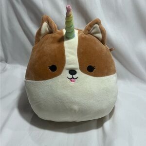 SQUISHMALLOWS 8 INCH MARCELINE THE CORGICORN PLUSH STUFFED ANIMAL‎